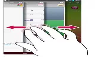 How To Use Slide Aside – LG G Pad