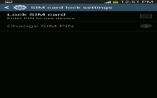 How To Setup SIM Card Lock - Samsung Galaxy Note 3