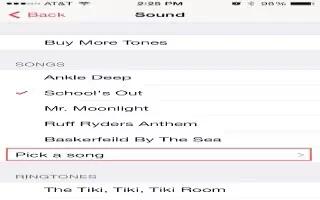 How To Configure Sound – iPhone 5C