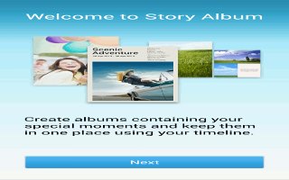 How To Use Story Album App - Samsung Galaxy Tab 3