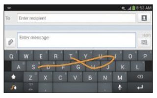 How To Enter Text Using Swype - Samsung Galaxy Note 3
