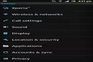 How To Use Message Settings – Sony Xperia Z Ultra