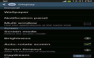 How To Customize Wallpaper Settings - Samsung Galaxy Tab 3