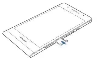 How To Insert Micro SDCard - Huawei Ascend P6