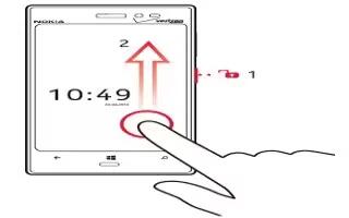 How To Lock And Unlock Screen - Nokia Lumia 928