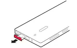 How To Insert SIM Card - Nokia Lumia 928