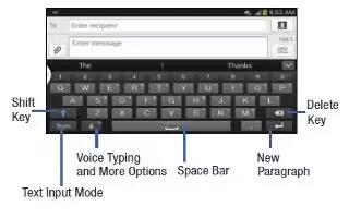 How To Enter Text - Samsung Galaxy S4 Active