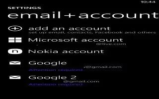 How To Use Nokia Account – Nokia Lumia 1520
