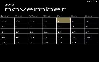 How To Use Calendar - Nokia Lumia 2520