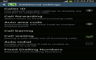 How To Use Fixed Dialing Numbers - Samsung Galaxy S4 Active