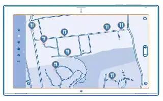 How To Use Nearby Places - Nokia Lumia 2520