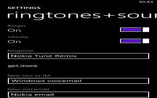 How To Use Ringtones – Nokia Lumia 1520