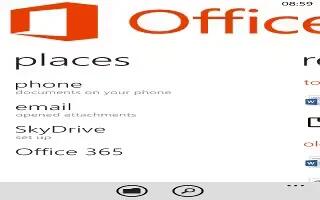 How To Use SkyDrive – Nokia Lumia 928
