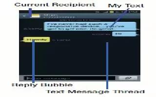 How To Use Message Threads – Samsung Galaxy S4 Active
