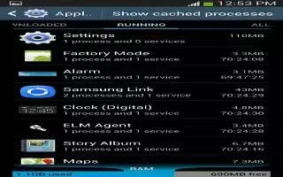 How To Use Application Manager – Samsung Galaxy Mega