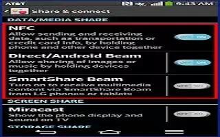 How To Use NFC – LG G Flex