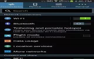 How To Use Airplane Mode – LG G Flex