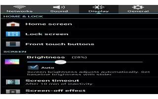 How To Customize Display Settings - LG G Flex