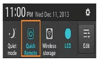 How To Use QuickRemote – LG G Flex