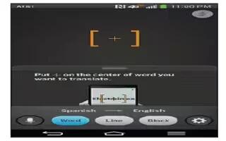 How To Use QuickTranslator - LG G Flex