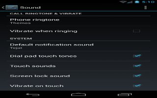 How To Use Sound Settings - LG G Flex