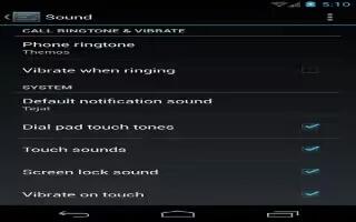 How To Use Sound Settings – LG G Flex