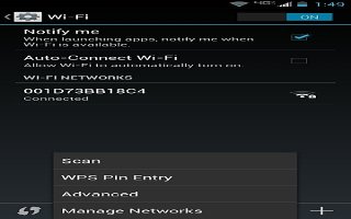 How To Use WiFi Settings - LG G FLex