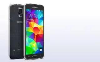 How To Insert SIM Card - Samsung Galaxy S5