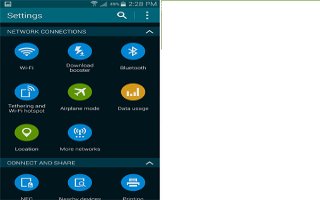 How To Use Mobile Networks - Samsung Galaxy S5