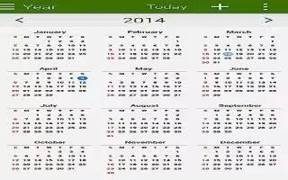 How To Use Calendar - Samsung Galaxy S5