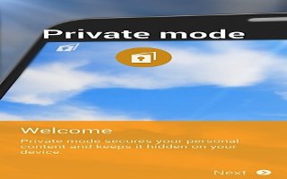 How To Use Private Mode - Samsung Galaxy S5
