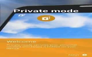 How To Use Private Mode – Samsung Galaxy S5