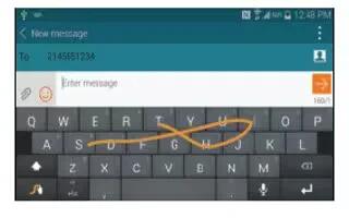 How To Enter Text Using Swype – Samsung Galaxy S5
