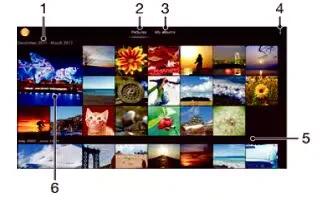 How To Use Album – Sony Xperia Z2 Tablet