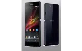 How To Use Touch Screen - Sony Xperia Z2