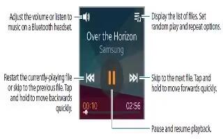 How To Use Music Player - Samsung Gear 2