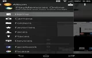 How To Manage Photos And Videos - Sony Xperia Z2