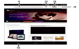 How To Use Browser - Sony Xperia Z2