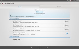 How To Improve Battery Life - Sony Xperia Z2 Tablet