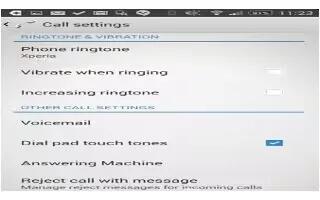 How To Use Voicemail - Sony Xperia Z2