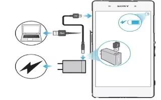 How To Charge Device - Sony Xperia Z2