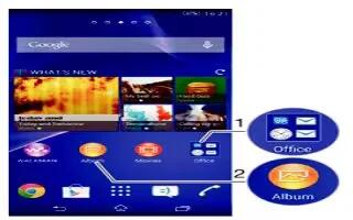 How To Use Shortcuts – Sony Xperia Z2