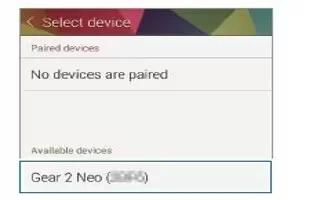 How To Use Bluetooth – Samsung Gear 2 Neo