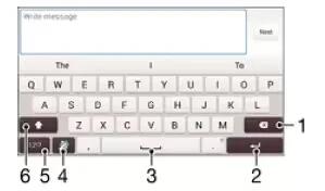 How To Enter Text – Sony Xperia Z2