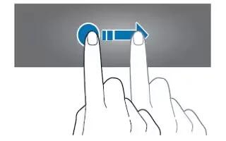 How To Use Gestures – Samsung Gear Fit