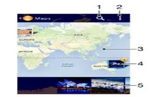 How To View Photos On Map - Sony Xperia Z2