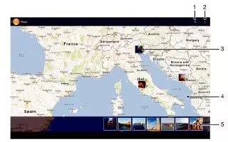 How To View Photos On Map - Sony Xperia Z2 Tablet