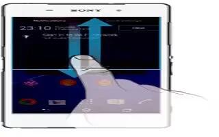 How To Use Notifications – Sony Xperia Z2