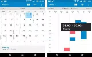 How To Use Calendar App – HTC One M8
