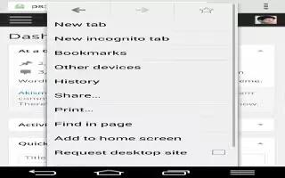 How To Use Internet – LG G Pro 2